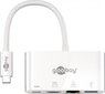 Goobay USB-C Multiport Adapter (HDMI + E hinta ja tiedot | Adapterit | hobbyhall.fi