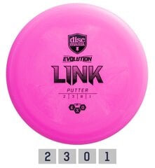 Kiekko Putter SOFT EXO LINK 2/3/0/1 hinta ja tiedot | Frisbeegolf | hobbyhall.fi