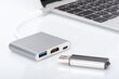 Sovitin Digitus USB 3.0 Szary (DA-70838-1) hinta ja tiedot | Adapterit | hobbyhall.fi