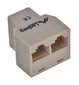 Adapter Lanberg AD-RJ45-2RJ45-OU hinta ja tiedot | Adapterit | hobbyhall.fi