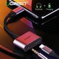 Ugreen CM193 USB-C-USB-C sovitin, 3,5 mm, harmaa hinta ja tiedot | Adapterit | hobbyhall.fi