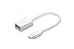 Ugreen US154 OTG USB-C 3.0 sovitin, valkoinen