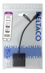 DELTACO USB 3.1 - VGA sovitin äänellä, USB tyyppi C - VGA, 10 cm hinta ja tiedot | Adapterit | hobbyhall.fi