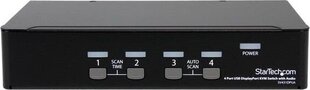 STARTECH 4 Port DisplayPort KVM Switch hinta ja tiedot | Adapterit | hobbyhall.fi