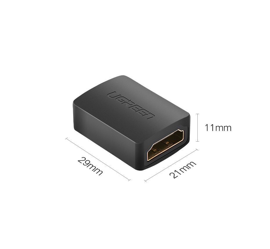 Ugreen HDMI 4K -videosovitin, musta hinta ja tiedot | Adapterit | hobbyhall.fi