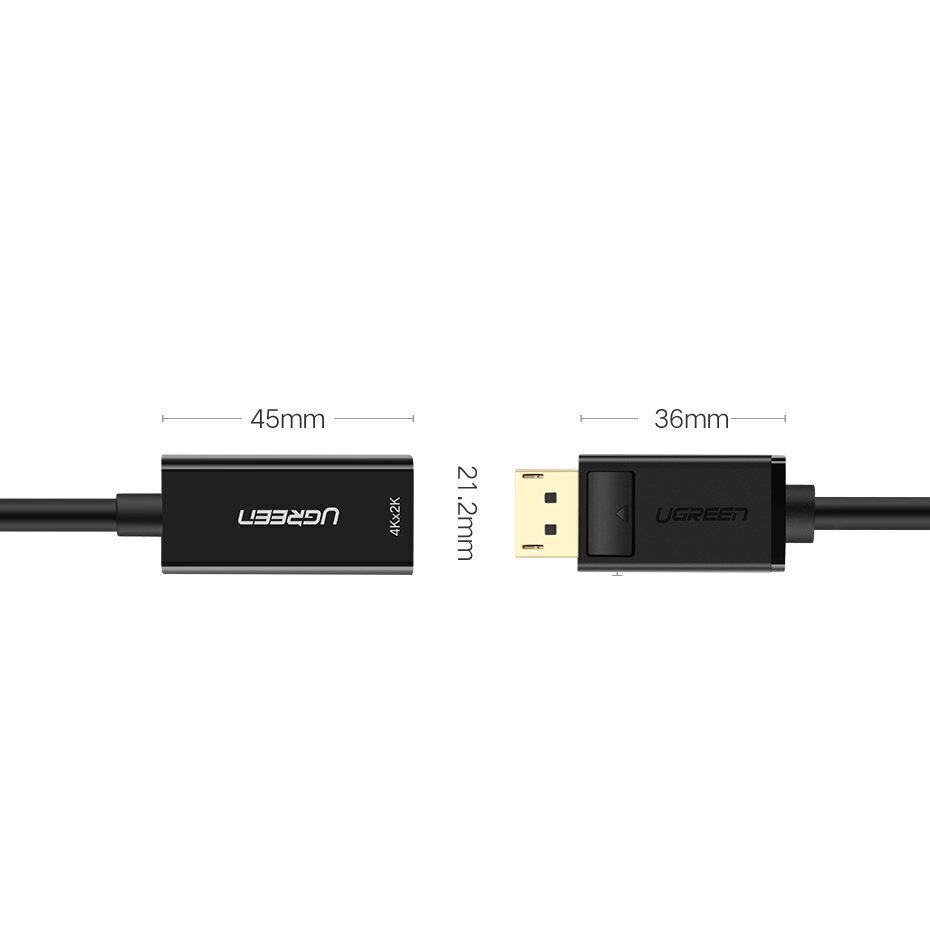 Ugreen MM137 HDMI, FullHD. hinta ja tiedot | Adapterit | hobbyhall.fi