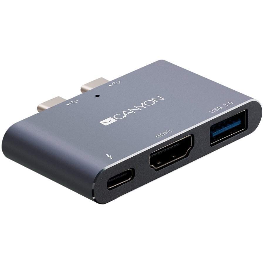 Canyon-telakka 3in1 Thunderbolt 3 (CNS-TDS01DG) hinta ja tiedot | Adapterit | hobbyhall.fi