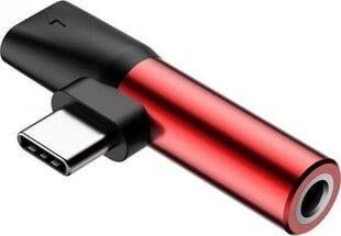 Adapteri Baseus BSU470RED hinta ja tiedot | Adapterit | hobbyhall.fi