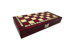 Royal punainen shakki, 28 x 28 cm hinta ja tiedot | Lautapelit ja älypelit | hobbyhall.fi