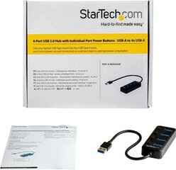 StarTech HB30A4AIB hinta ja tiedot | Adapterit | hobbyhall.fi