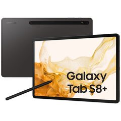 Samsung Galaxy Tab S8+ 5G 8/256GB Graphite SM-X806BZABEUE hinta ja tiedot | Tabletit | hobbyhall.fi