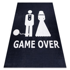 Matto Bambino 2104 'Game over' - musta hinta ja tiedot | Isot matot | hobbyhall.fi