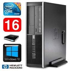 HP 8100 Elite SFF i5-650 16GB 1TB DVD WIN10 hinta ja tiedot | Pöytätietokoneet | hobbyhall.fi