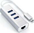 Satechi Satechi USB-C Aluminium 3xUSB3.0+Ethernet USB hub