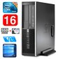 HP 8100 Elite SFF i5-650 16GB 240SSD+2TB DVD WIN10 hinta ja tiedot | Pöytätietokoneet | hobbyhall.fi