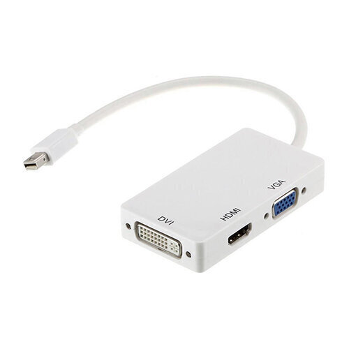 Adapteri mini DisplayPort HDMI, DVI, VGA hinta ja tiedot | Adapterit | hobbyhall.fi