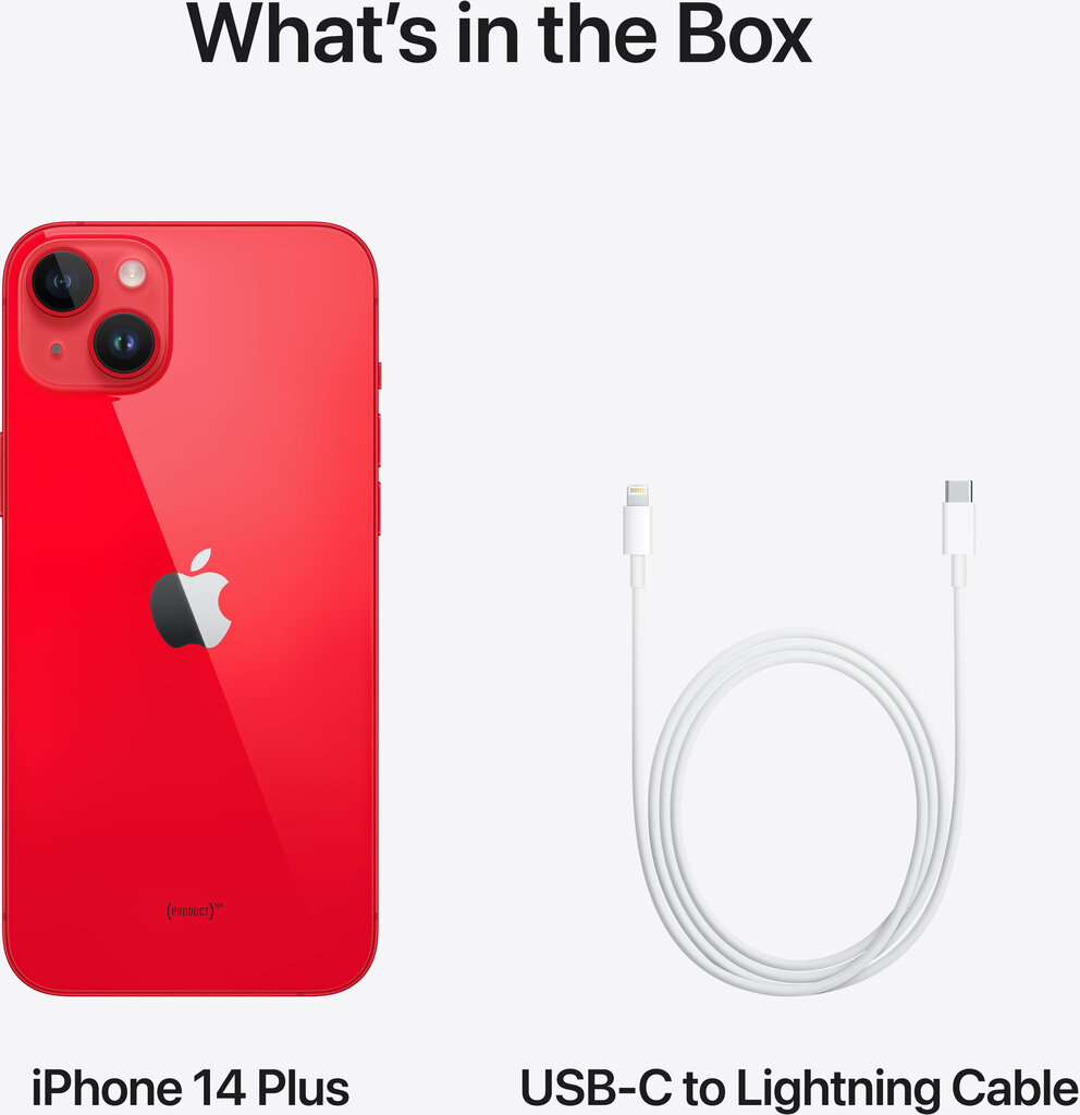 Apple iPhone 14 Plus 256GB (PRODUCT)RED MQ573YC/A hinta ja tiedot | Matkapuhelimet | hobbyhall.fi