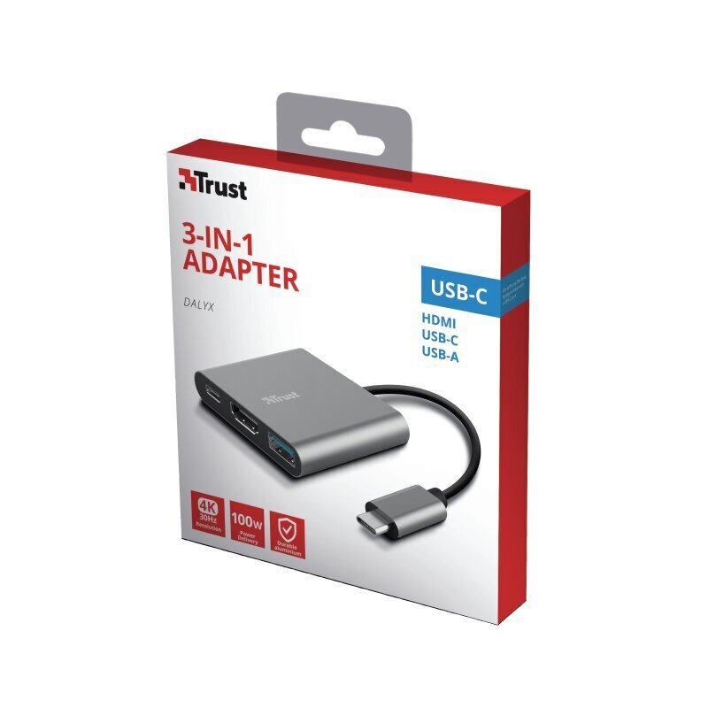 Trust 23772 USB hub hinta ja tiedot | Adapterit | hobbyhall.fi