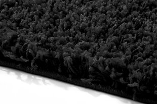 Shaggy, matto, musta, 140x190 cm hinta ja tiedot | Isot matot | hobbyhall.fi