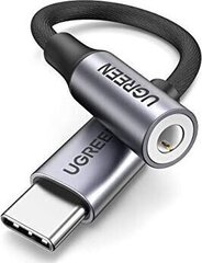 Ugreen AV161 USB-C, 3,5 mm hinta ja tiedot | Adapterit | hobbyhall.fi