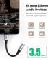 Ugreen AV161 USB-C, 3,5 mm hinta ja tiedot | Adapterit | hobbyhall.fi