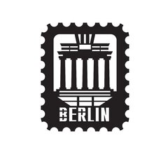 Metallinen seinäkoriste Berlin Stamp hinta ja tiedot | Sisustustuotteet | hobbyhall.fi