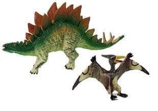 Setti dinosaurushahmoilla Stegosaurus ja Pteranodon hinta ja tiedot | Poikien lelut | hobbyhall.fi