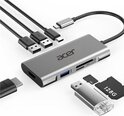 Acer Docking Station 7in1 Type C dongle 1xHDMI, 3xUSB 3.0, 1xSD