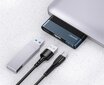 USAMS SJ490 USB-C-keskitin 2xUSB ja 1xUSB-C, musta hinta ja tiedot | Adapterit | hobbyhall.fi