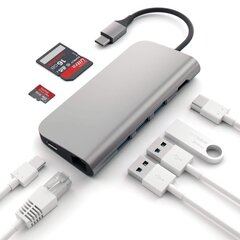 Satechi USB Jagaja Satechi USB-C Multi-Port 4K GB Ethernet USB hub hinta ja tiedot | Satechi Tietokoneet ja pelaaminen | hobbyhall.fi