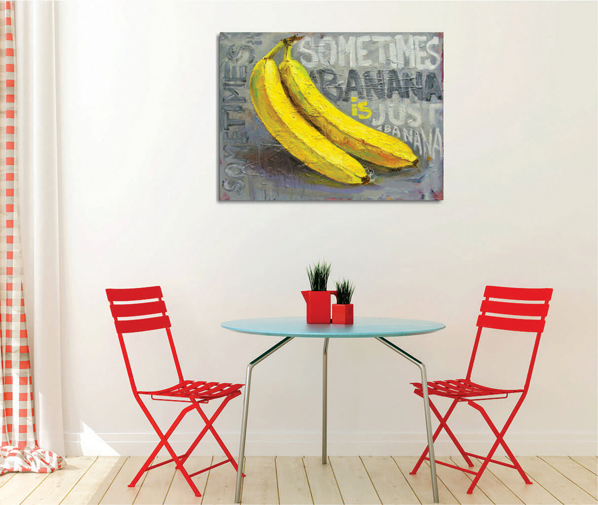 Sisustustaulu Banaanit hinta ja tiedot | Taulut | hobbyhall.fi