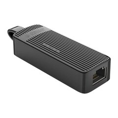 Orico USB 3.0 - RJ45 -verkkosovitin (musta) hinta ja tiedot | Orico Tietokoneet ja pelaaminen | hobbyhall.fi