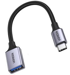 Sovitin USB-C 3.0 - OTG UGREEN US378 (harmaa) hinta ja tiedot | Adapterit | hobbyhall.fi