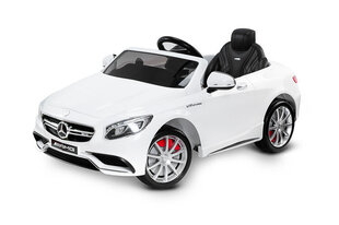 Akkukäyttöinen auto Toyz Mercedes AMG S63, valkoinen hinta ja tiedot | Vauvan lelut | hobbyhall.fi