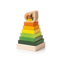 Puinen pyramidi -lelu hinta ja tiedot | Vauvan lelut | hobbyhall.fi