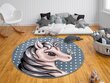 Hanse Home lasten matto Cute Unicorn, sininen, 133 cm hinta ja tiedot | Isot matot | hobbyhall.fi