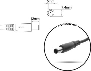 Mitsu 18.5V, 3.5A hinta ja tiedot | Kannettavien tietokoneiden laturit | hobbyhall.fi