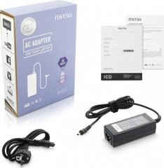 Mitsu 19V, 2.37A, 45W hinta ja tiedot | Kannettavien tietokoneiden laturit | hobbyhall.fi