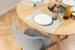 Ruokapöydän tuolit, Batilda -A1, 2 kpl, harmaa hinta ja tiedot | Ruokapöydän tuolit | hobbyhall.fi