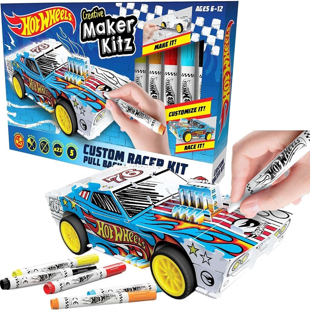 Autosarja Bladez Creative Hot Wheels Maker Kitz hinta ja tiedot | Poikien lelut | hobbyhall.fi