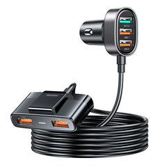 Joyroom 45W 5xUSB-A JR-CL03 Pro hinta ja tiedot | Puhelimen laturit | hobbyhall.fi