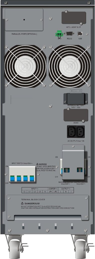 PowerWalker VFI 10000TCP 3/1 hinta ja tiedot | UPS-laitteet | hobbyhall.fi