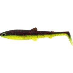 Westin BullTeez ShadTail 12,5cm 16g Musta/Chartreuse hinta ja tiedot | Vieheet ja uistimet | hobbyhall.fi