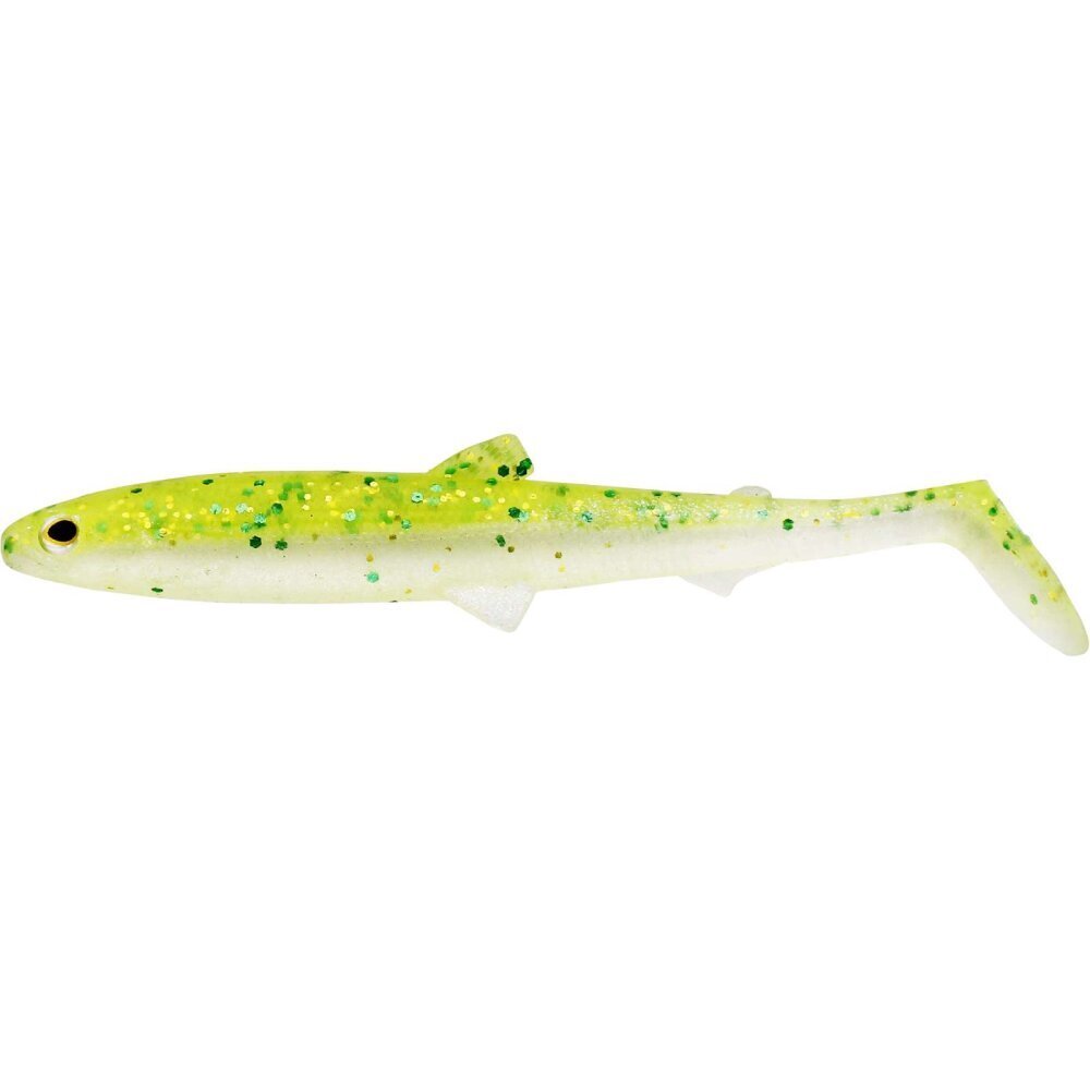 Westin BullTeez ShadTail 12,5cm 16g Sparkling Chartreuse hinta ja tiedot | Vieheet ja uistimet | hobbyhall.fi