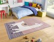 Hanse Home lasten matto Alpaca Dolly, harmaa pinkki, 160x230 cm hinta ja tiedot | Isot matot | hobbyhall.fi