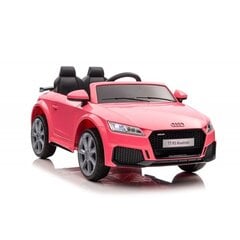 Kaksipaikkainen lasten sähköauto Audi TTRS, pinkki hinta ja tiedot | Lasten sähköautot | hobbyhall.fi