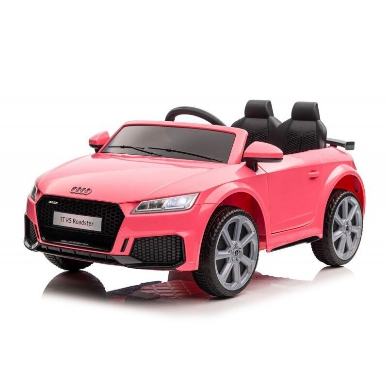 Kaksipaikkainen lasten sähköauto Audi TTRS, pinkki hinta ja tiedot | Lasten sähköautot | hobbyhall.fi