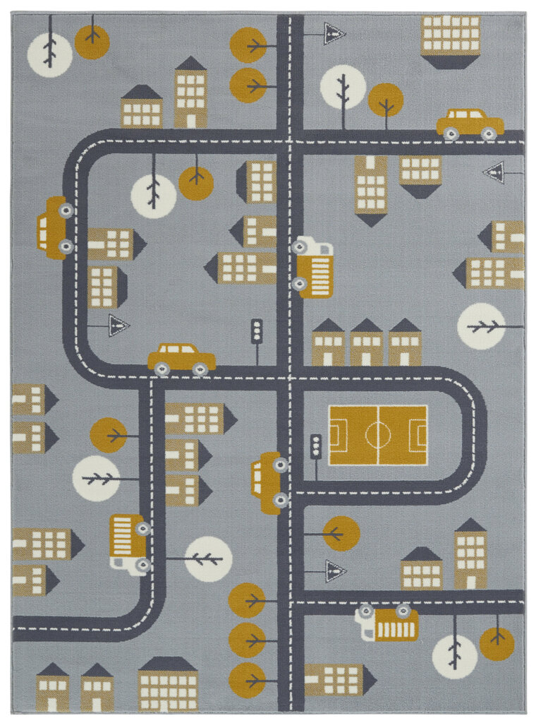 Lastenhuoneen matto Town, 80x150 cm hinta ja tiedot | Isot matot | hobbyhall.fi