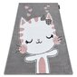 Matto PETIT KITTY KISSA harmaa hinta ja tiedot | Isot matot | hobbyhall.fi