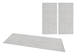 Hanse Home Pure Grey, mattojen setti 3 kpl hinta ja tiedot | Isot matot | hobbyhall.fi